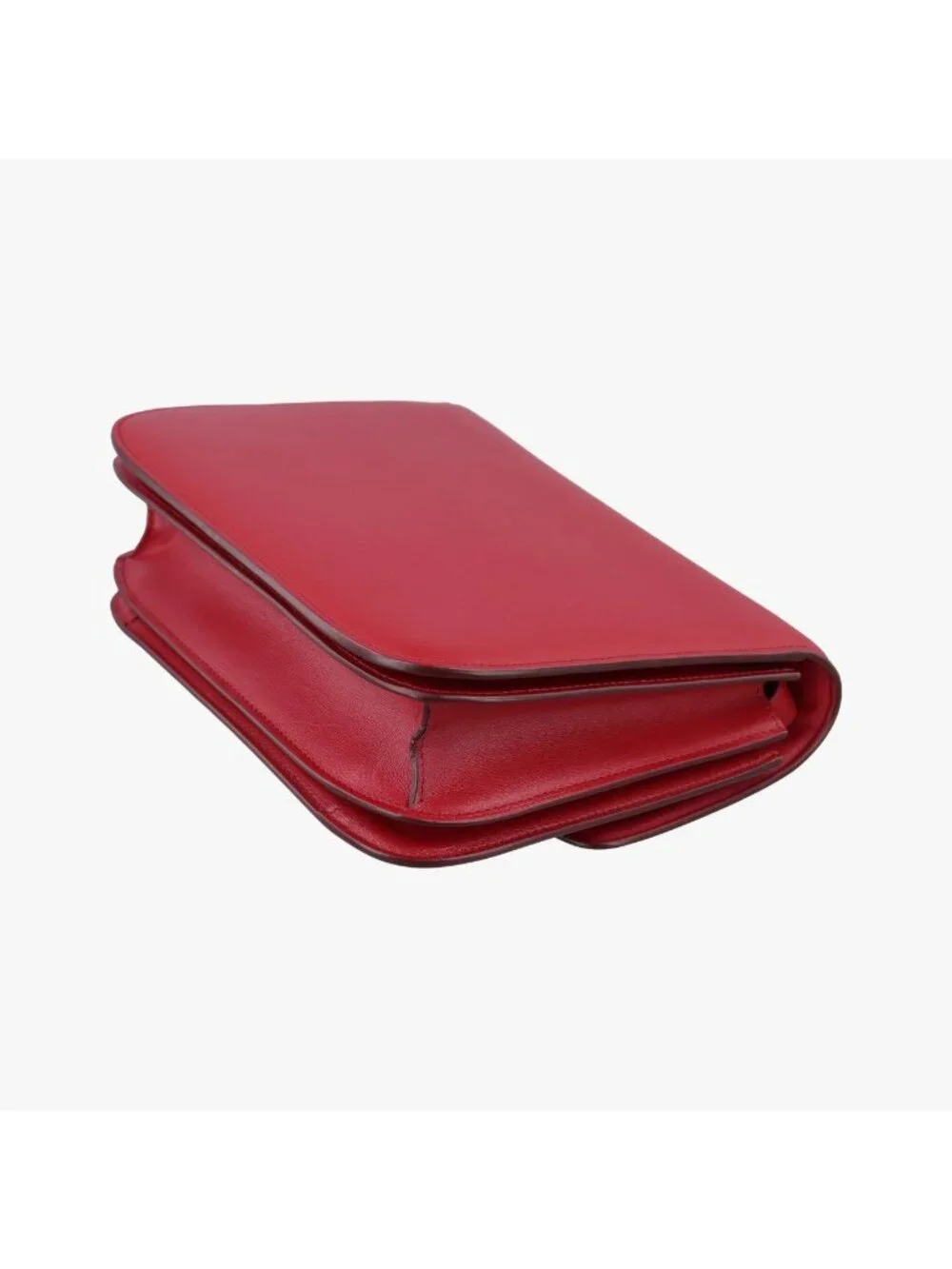 Celine Classic Box Red Leather Shoulder